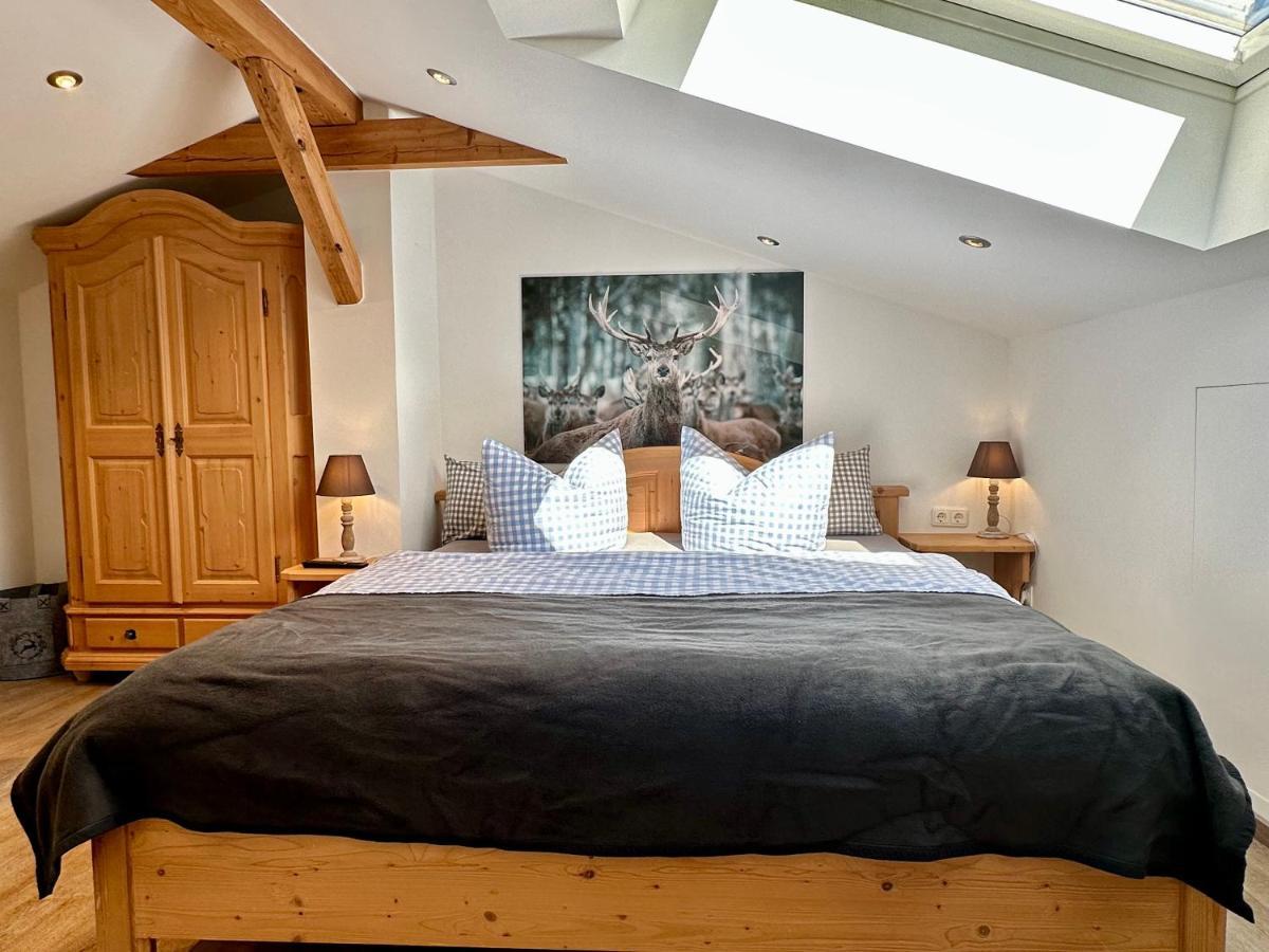 Mansardenwohnung Rehkitz Schönau am Königssee Buitenkant foto